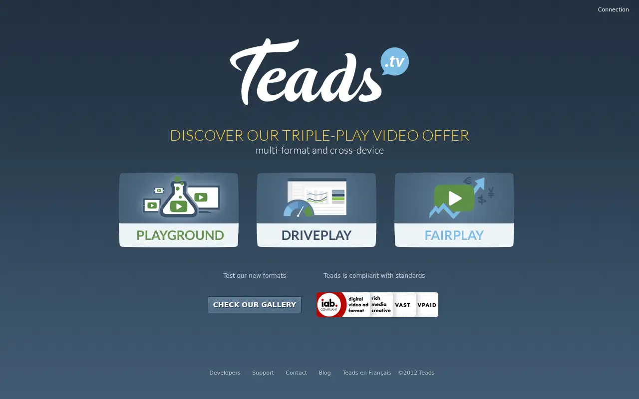 teads.tv in 2013