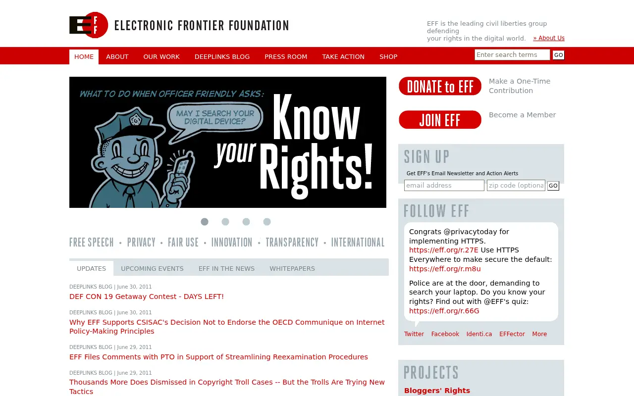 eff.org in 2011
