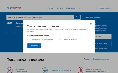 gosuslugi.ru in 2019