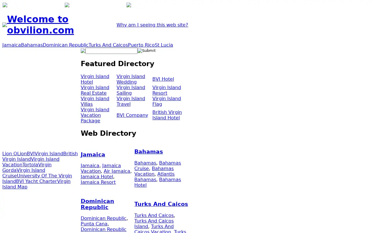 obvilion.com in 2006