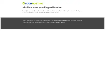 obvilion.com in 2017