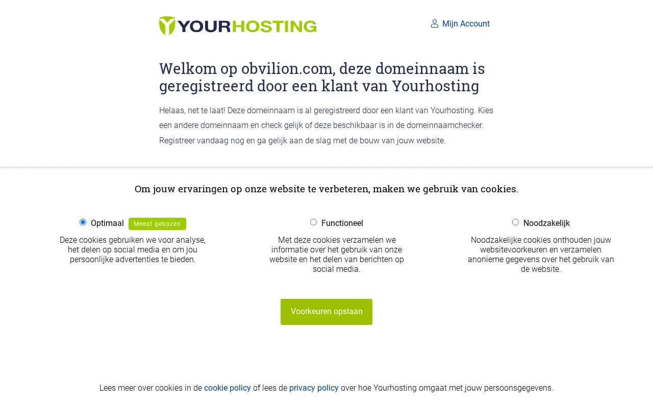 obvilion.com in 2019