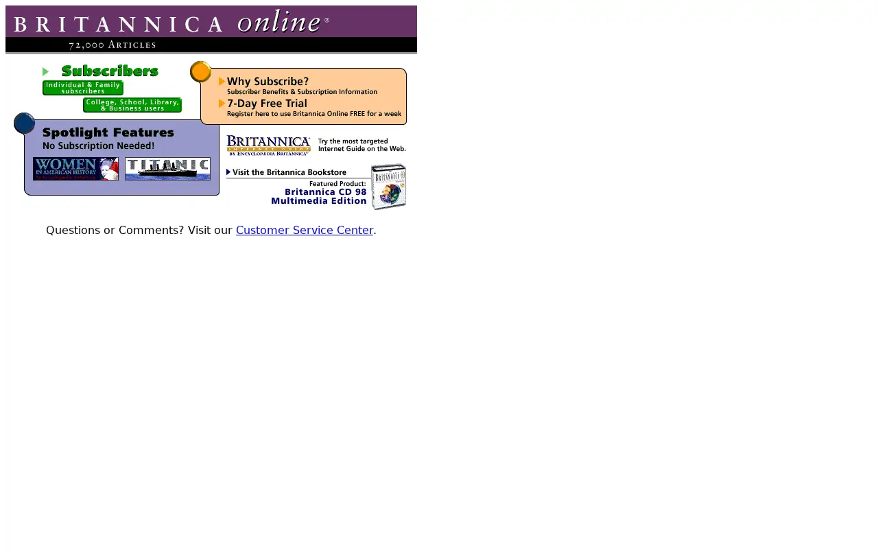 britannica.com in 1998