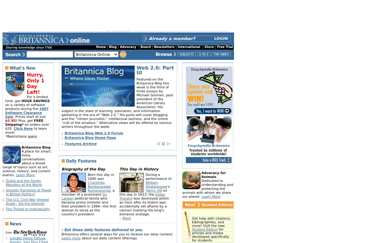 britannica.com in 2007