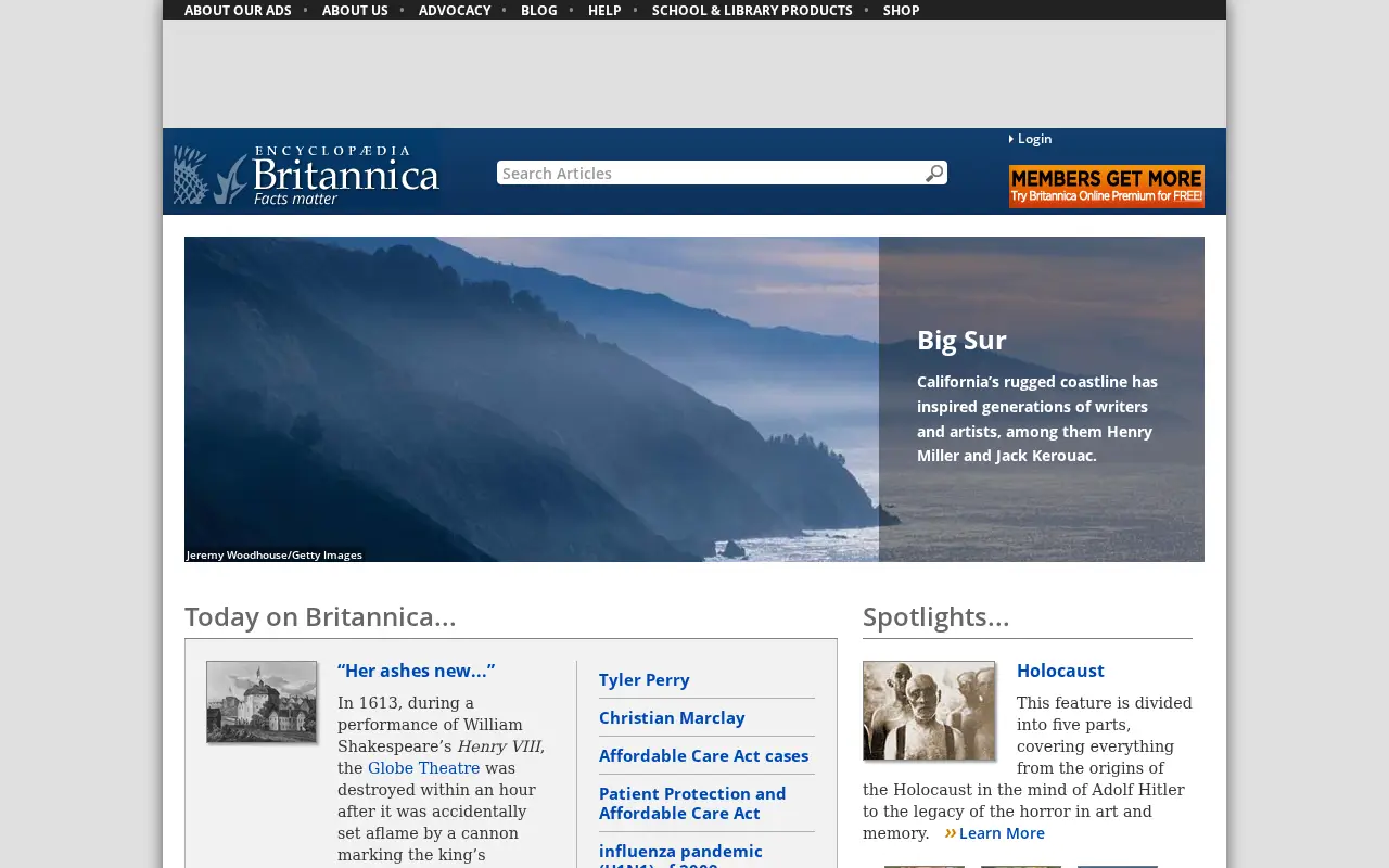 britannica.com in 2012