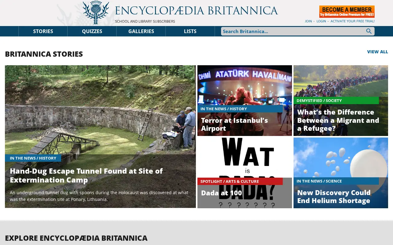 britannica.com in 2016