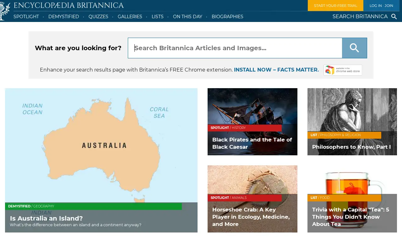 britannica.com in 2018