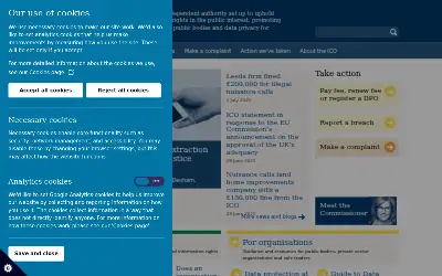 ico.org.uk in 2021