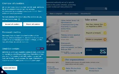 ico.org.uk in 2022