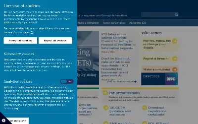 ico.org.uk in 2023