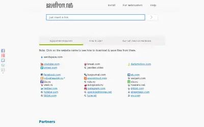 savefrom.net in 2019