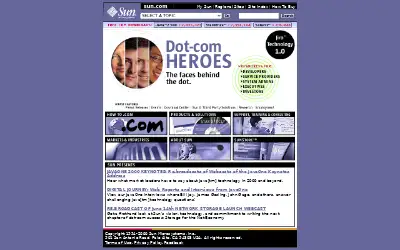sun.com in 2000