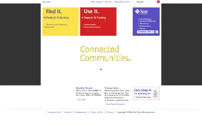 sun.com in 2002