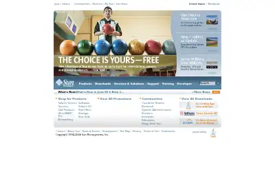 sun.com in 2006