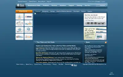 sun.com in 2009