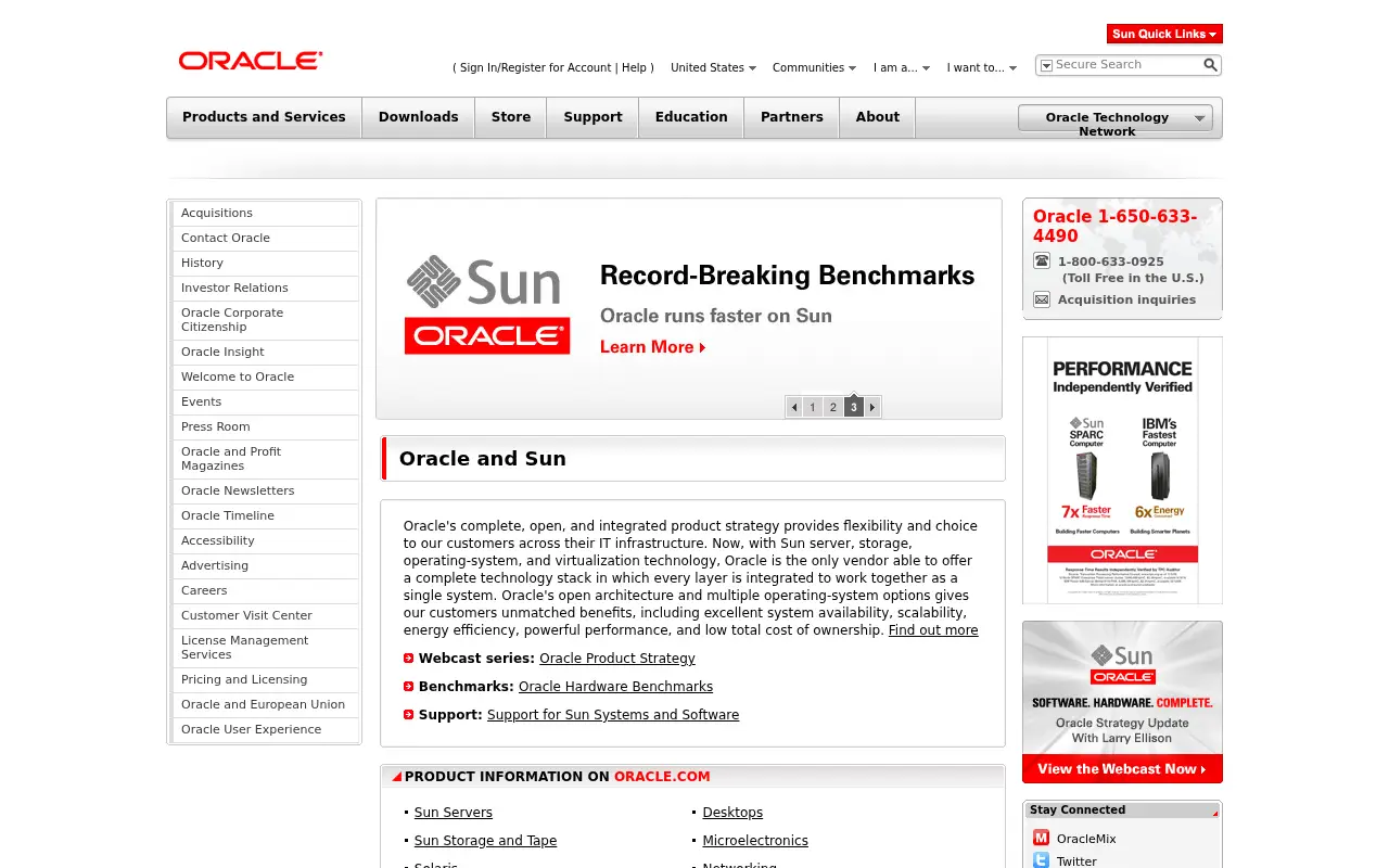 sun.com in 2010