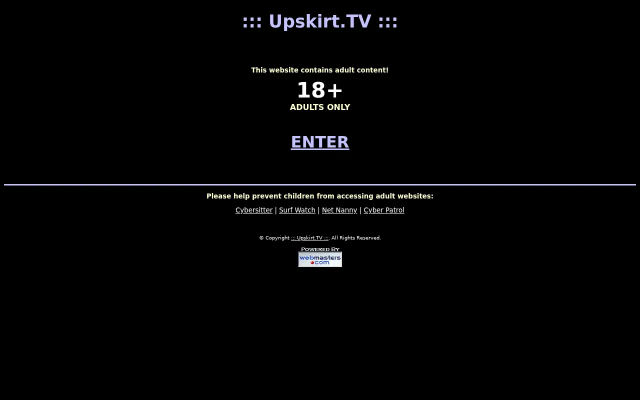 upskirt.tv in 2003