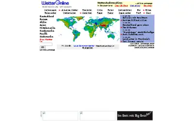 wetteronline.de in 2000
