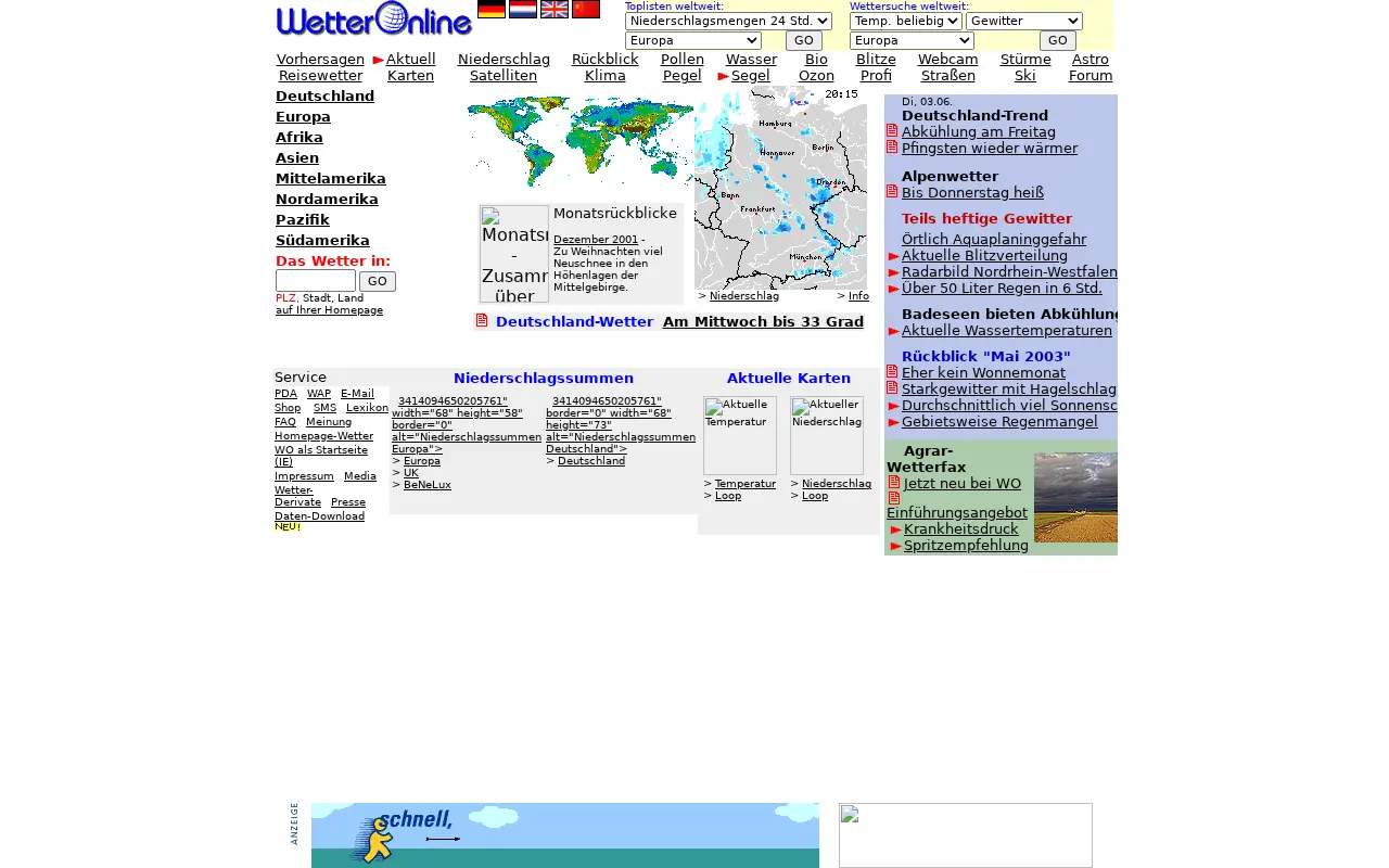 wetteronline.de in 2002