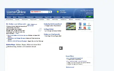 wetteronline.de in 2013