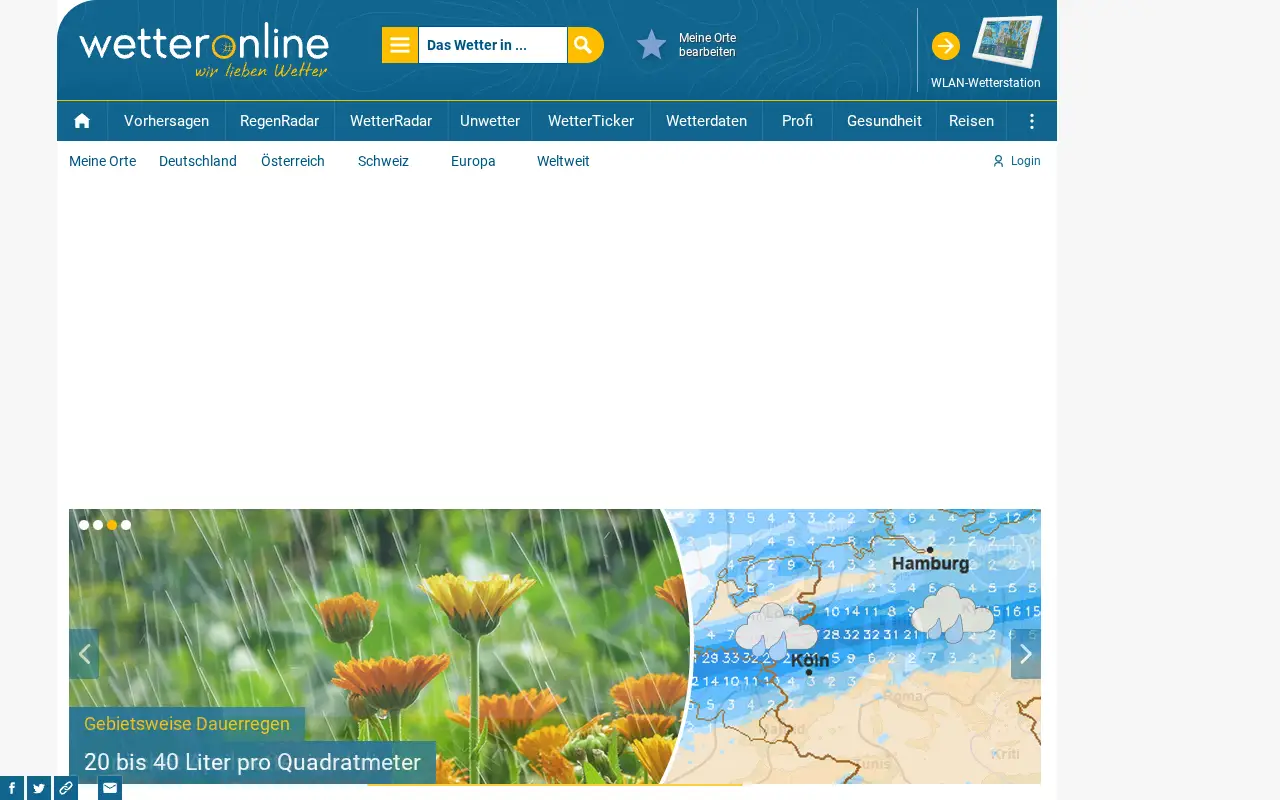 wetteronline.de on July 1, 2020