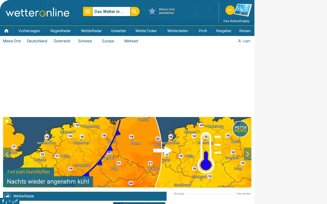 wetteronline.de on June 29, 2026