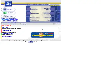 klikbca.com in 2001