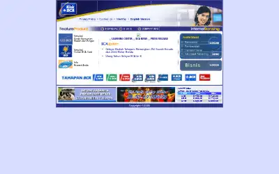 klikbca.com in 2005