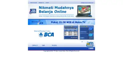 klikbca.com in 2010