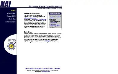 networkadvertising.org in 2001