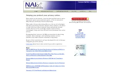 networkadvertising.org in 2010