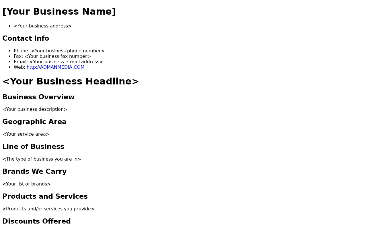 admanmedia.com in 2009