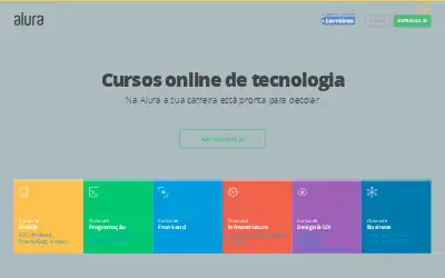 alura.com.br in 2017