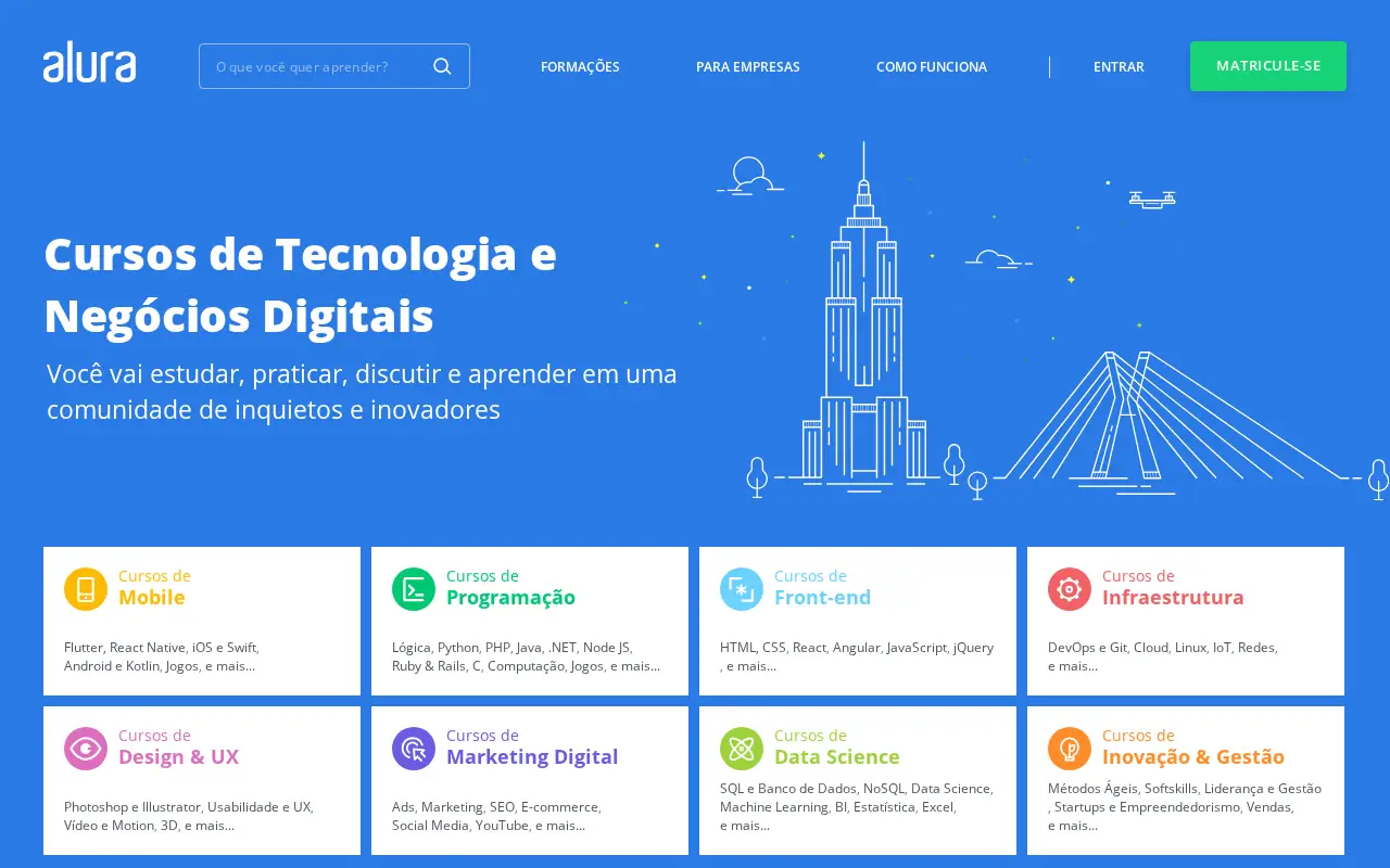 alura.com.br in 2020