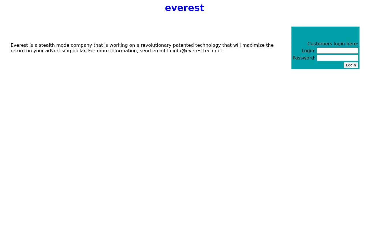everesttech.net on July 21, 2003