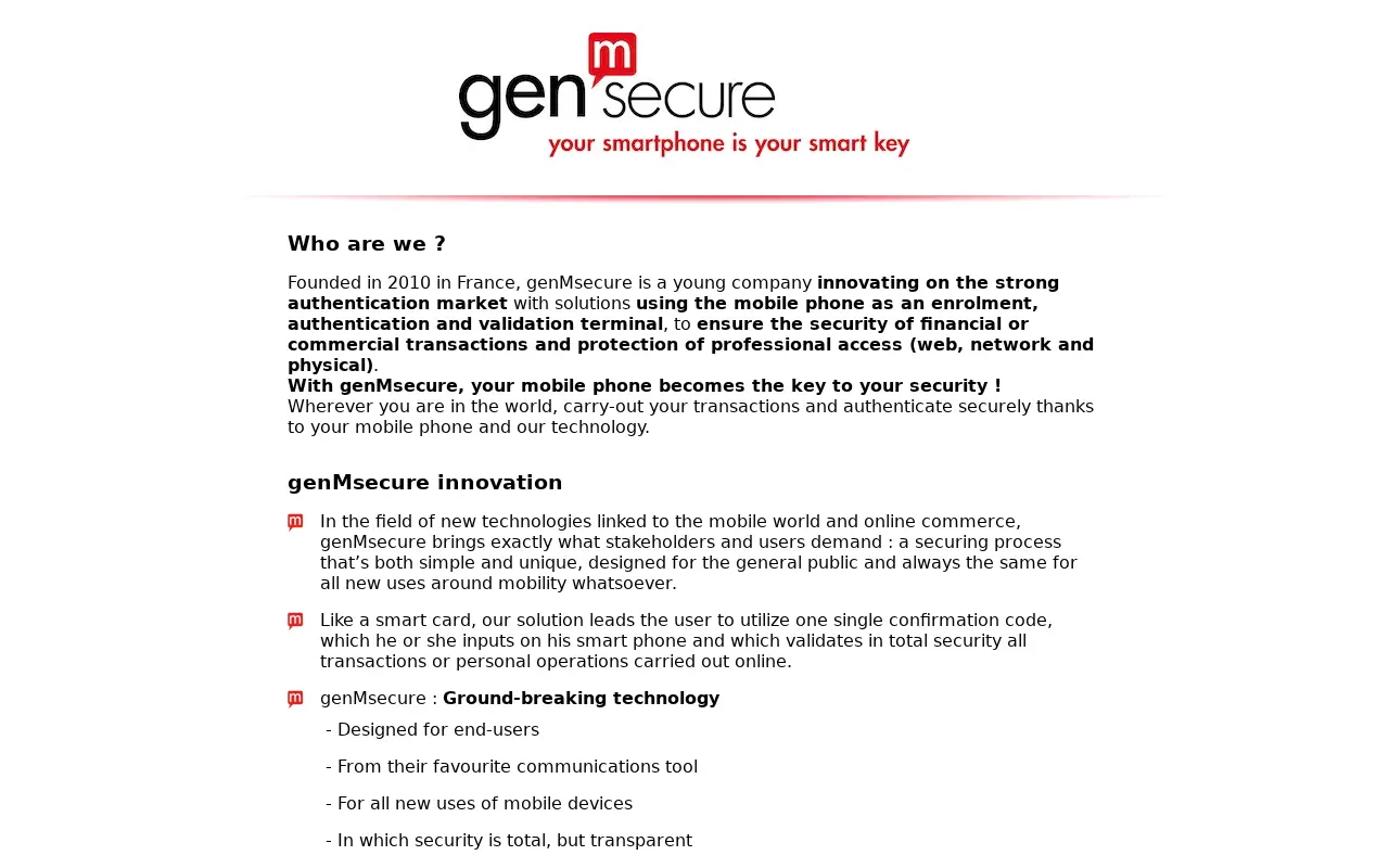 genmsecure.com in 2014