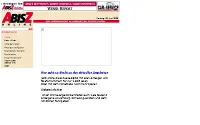 kleinanzeigen.de in 2003