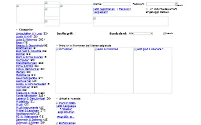 kleinanzeigen.de in 2009