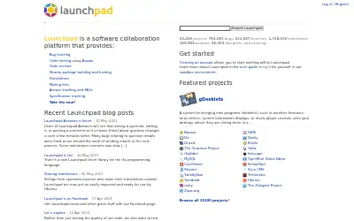 launchpad.net in 2011