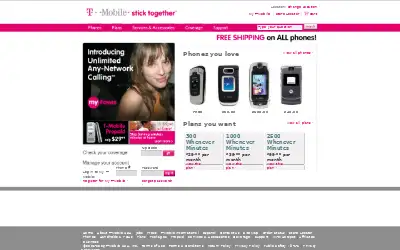 t-mobile.com in 2007