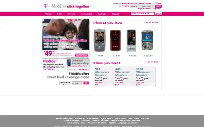 t-mobile.com in 2008
