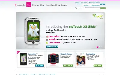 t-mobile.com in 2010