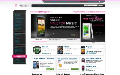 t-mobile.com in 2012