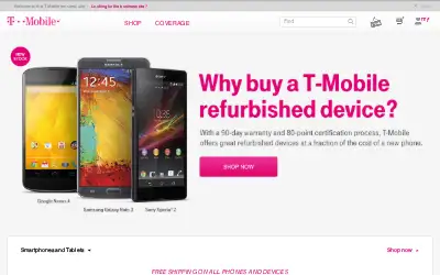 t-mobile.com in 2014