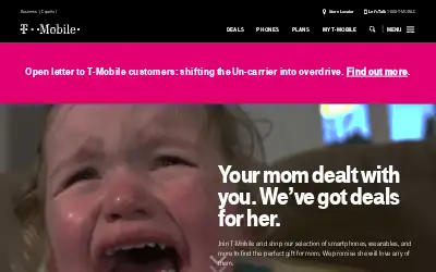 t-mobile.com in 2018
