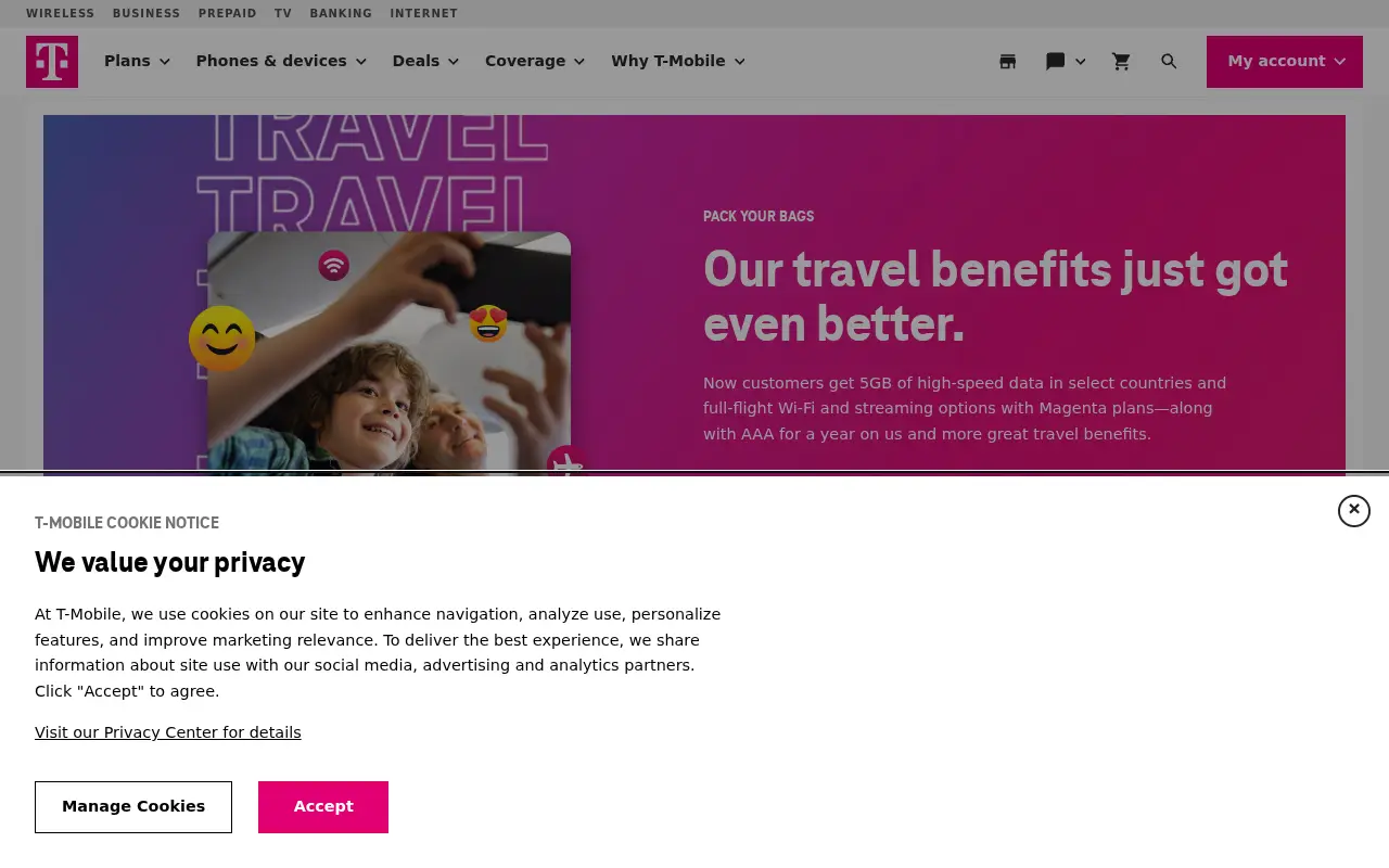t-mobile.com in 2022