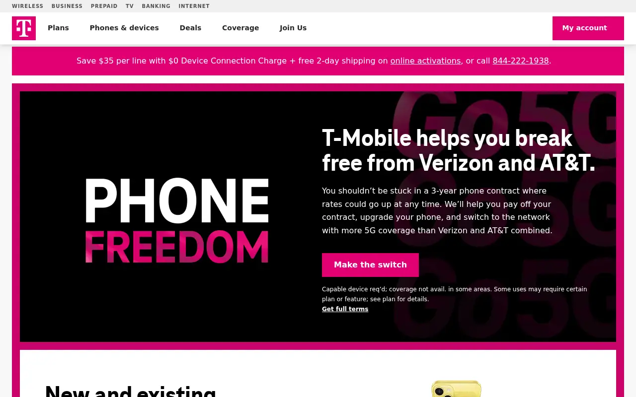 t-mobile.com in 2023
