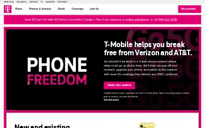 t-mobile.com in 2023