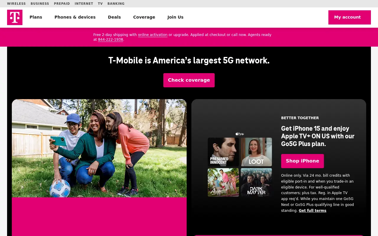 t-mobile.com in 2024