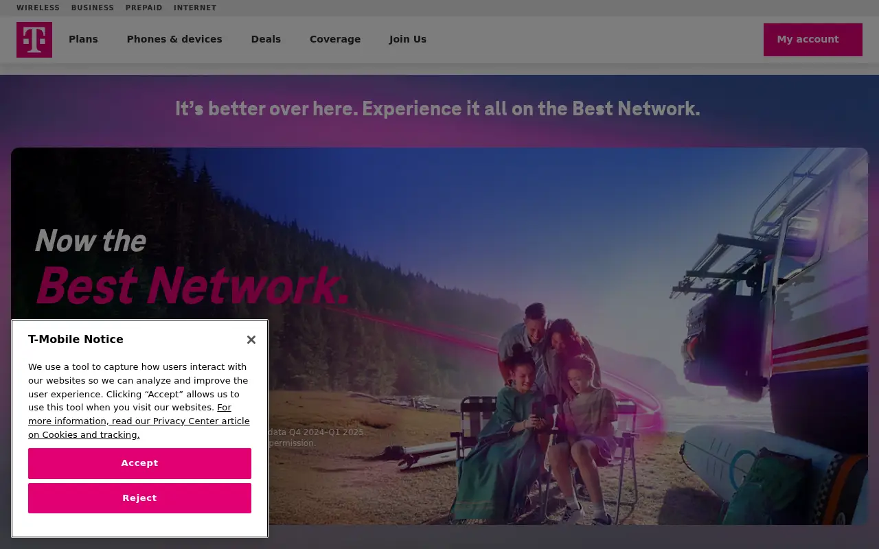 t-mobile.com in 2025